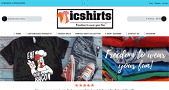 Desktop Screenshot of icshirts.com